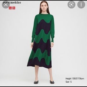 Marimekko Uniqlo Aline dress NWT
